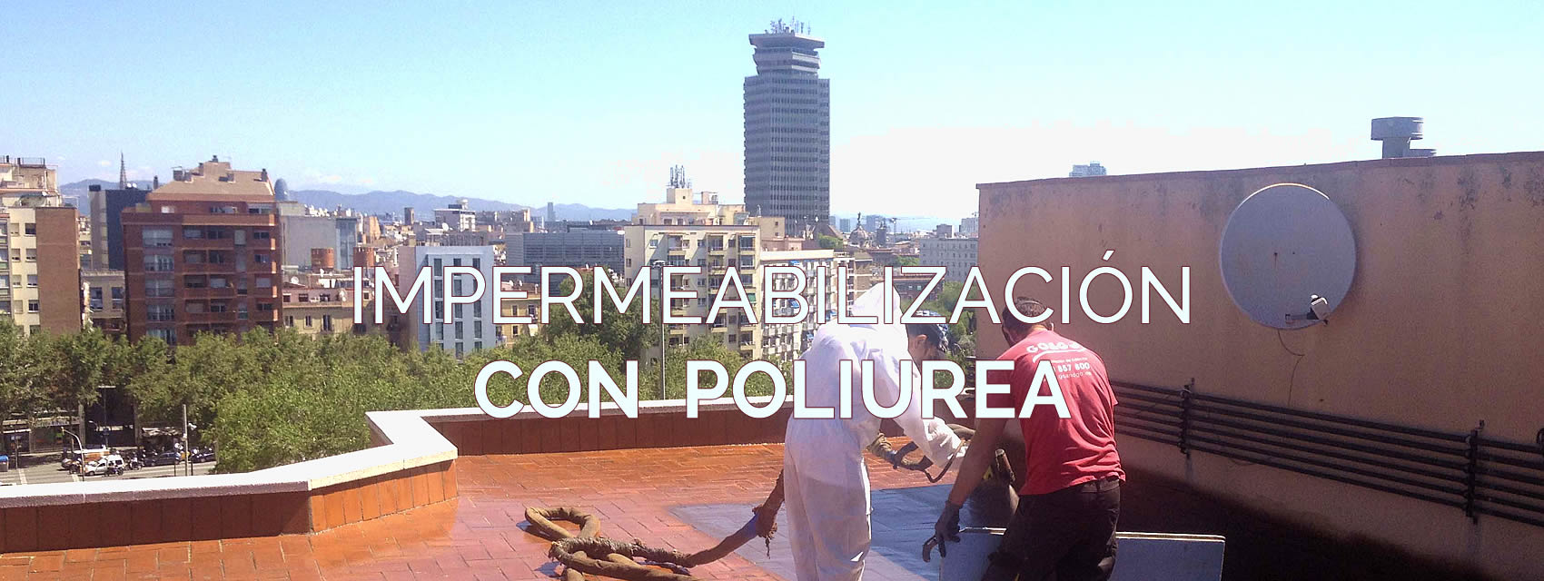 Impermeabilización con Poliurea