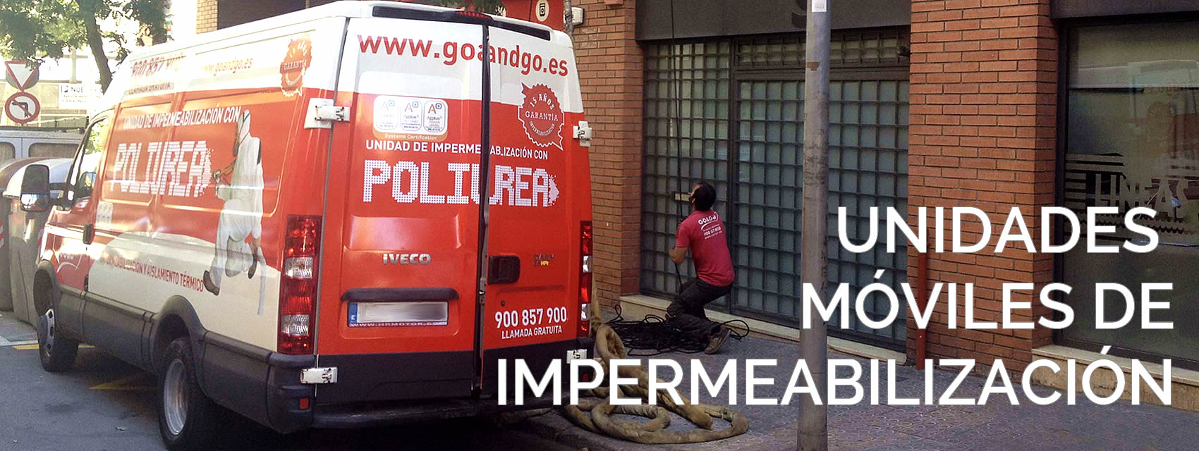 Unidades Móviles de Impermeabilización