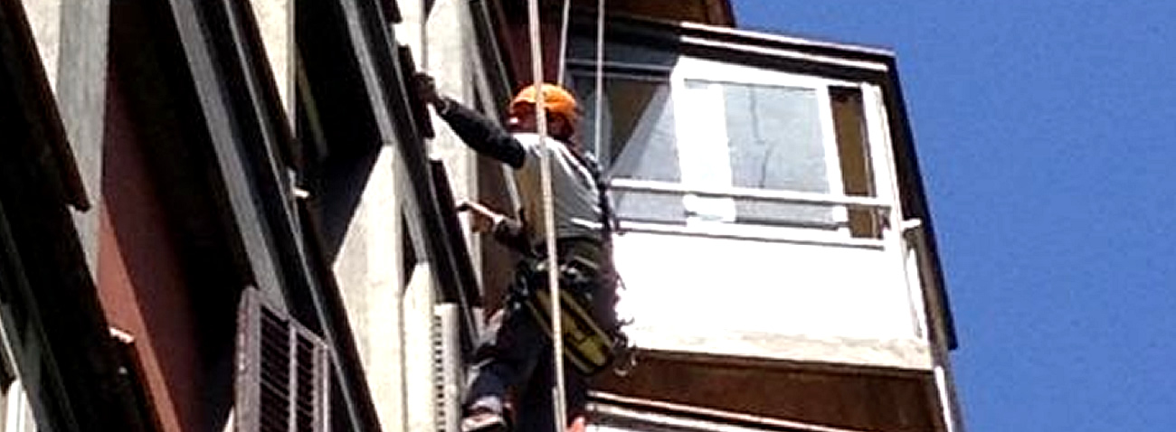 Trabajos Verticales, Comunidad de Propietarios, Barcelona.