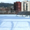 Aplicación Cool Roof en edificio municipal.