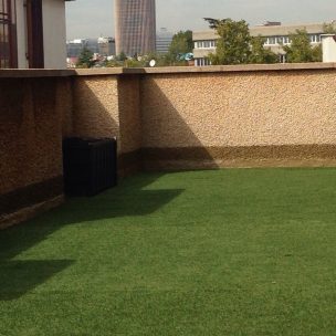 Impermeabilizacion de terraza con poliurea y cesped artificial 2