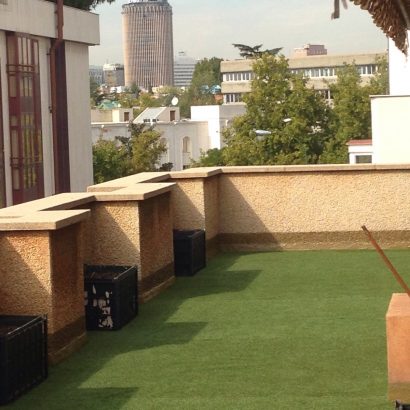 Impermeabilización de terraza ático con poliurea con posterior instalación de césped artificial.