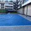 Rehabilitación e Impermeabilización con Poliurea de Patios, Jardineras y Pista Deportiva en CP de Pinto, Madrid